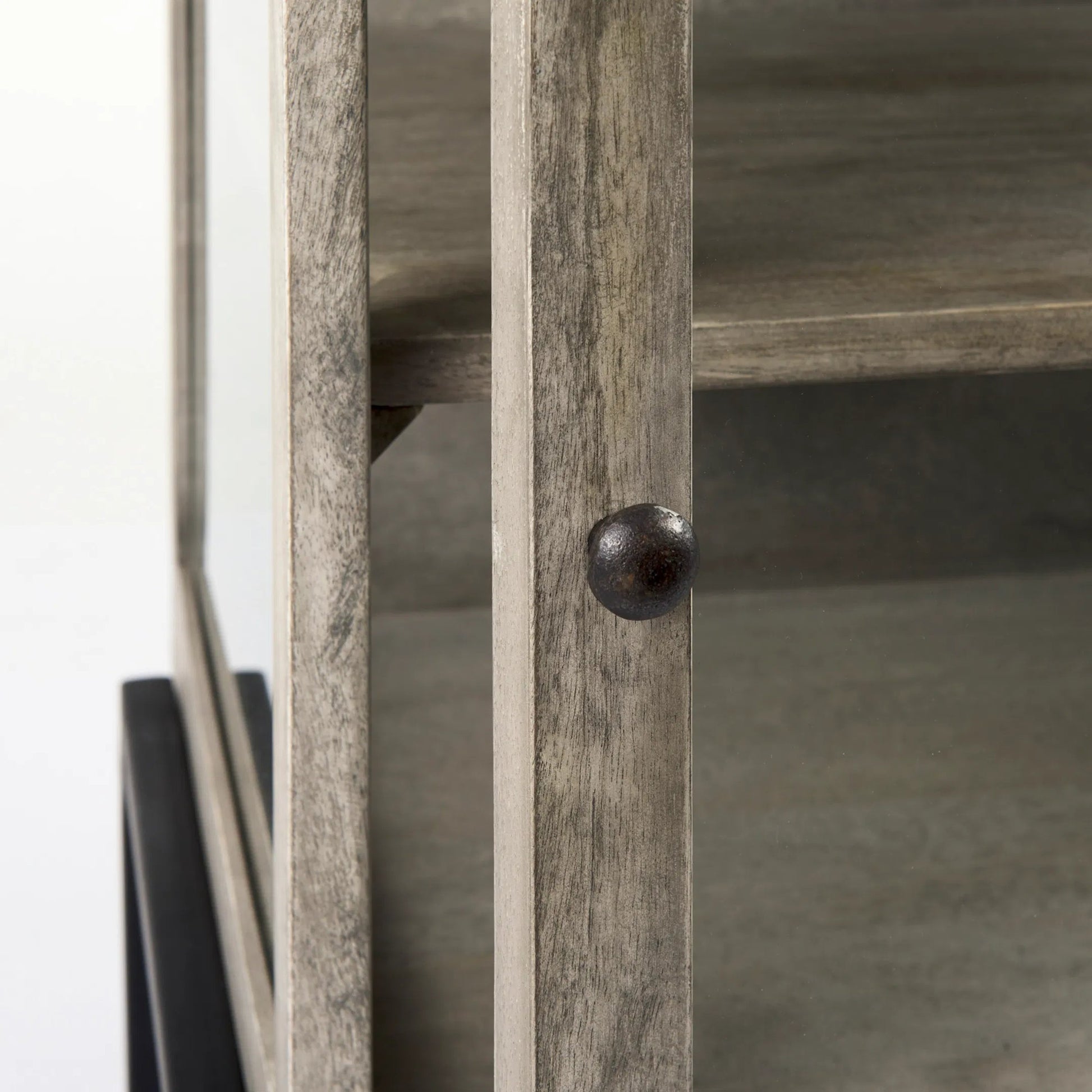 Arelius End Table by Mercana. Made from solid wood in a transitional style.