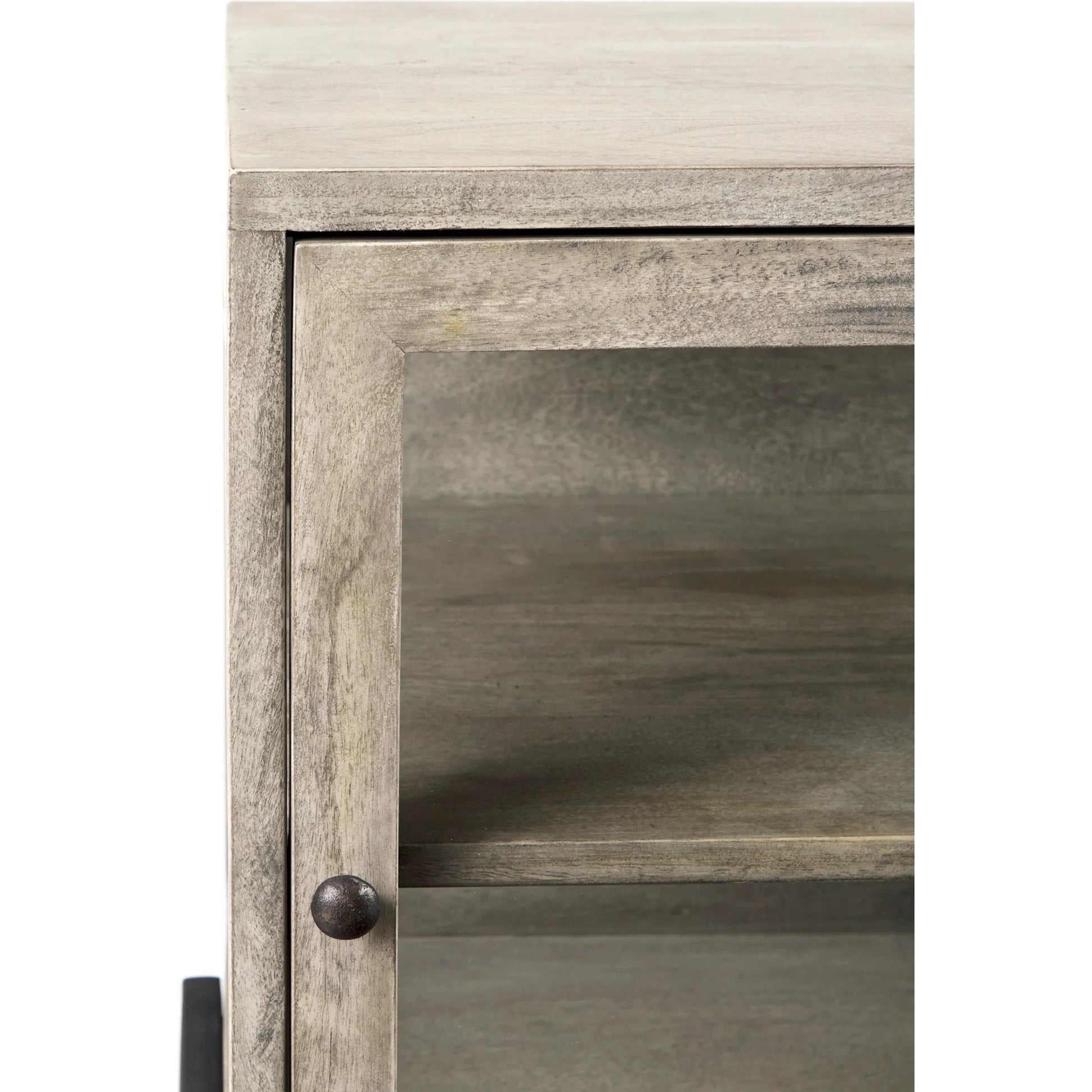 Arelius End Table by Mercana. Made from solid wood in a transitional style.