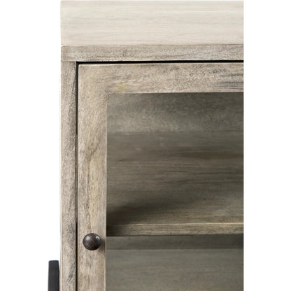 Arelius End Table by Mercana. Made from solid wood in a transitional style.