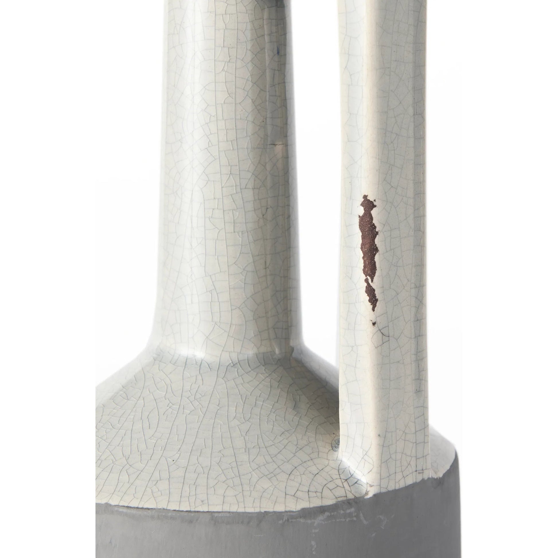 Burton Gray Jug Vase by Mercana in gray. Made from unique in a modern style.
