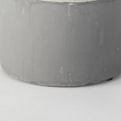 Burton Gray Jug Vase by Mercana in gray. Made from unique in a modern style.
