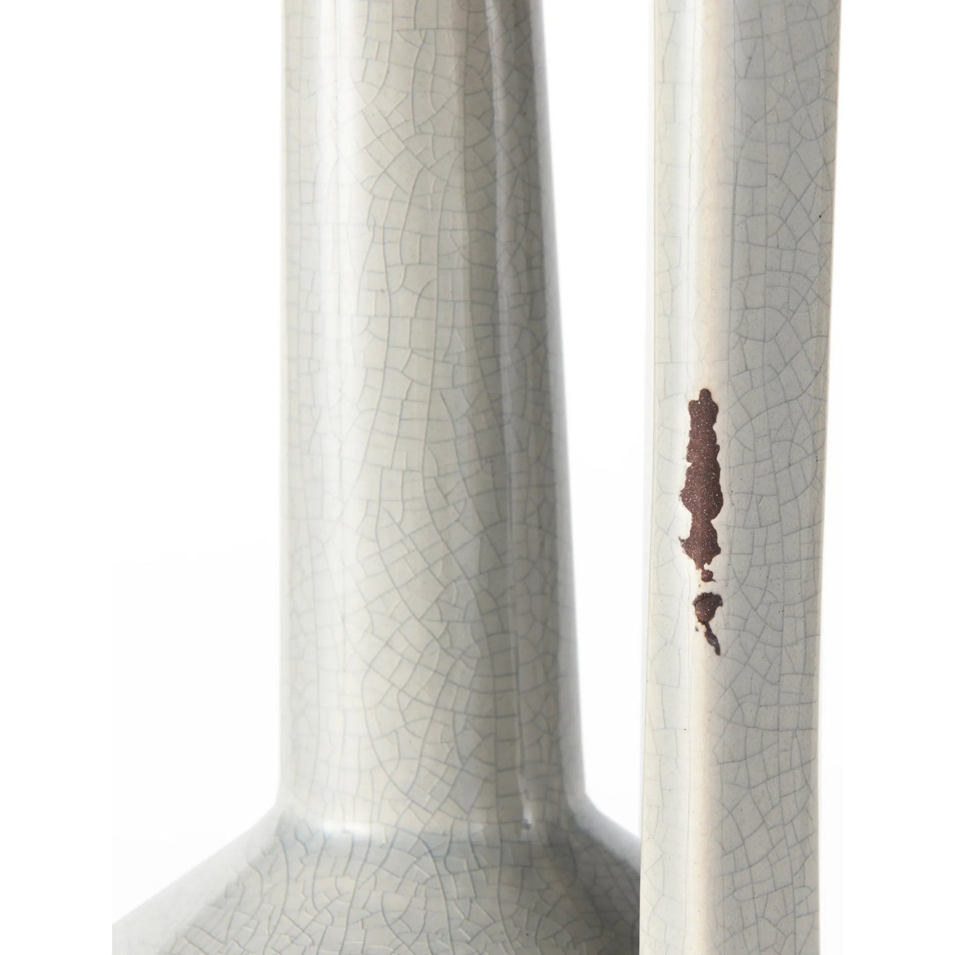Burton Gray Jug Vase by Mercana in gray. Made from unique in a modern style.