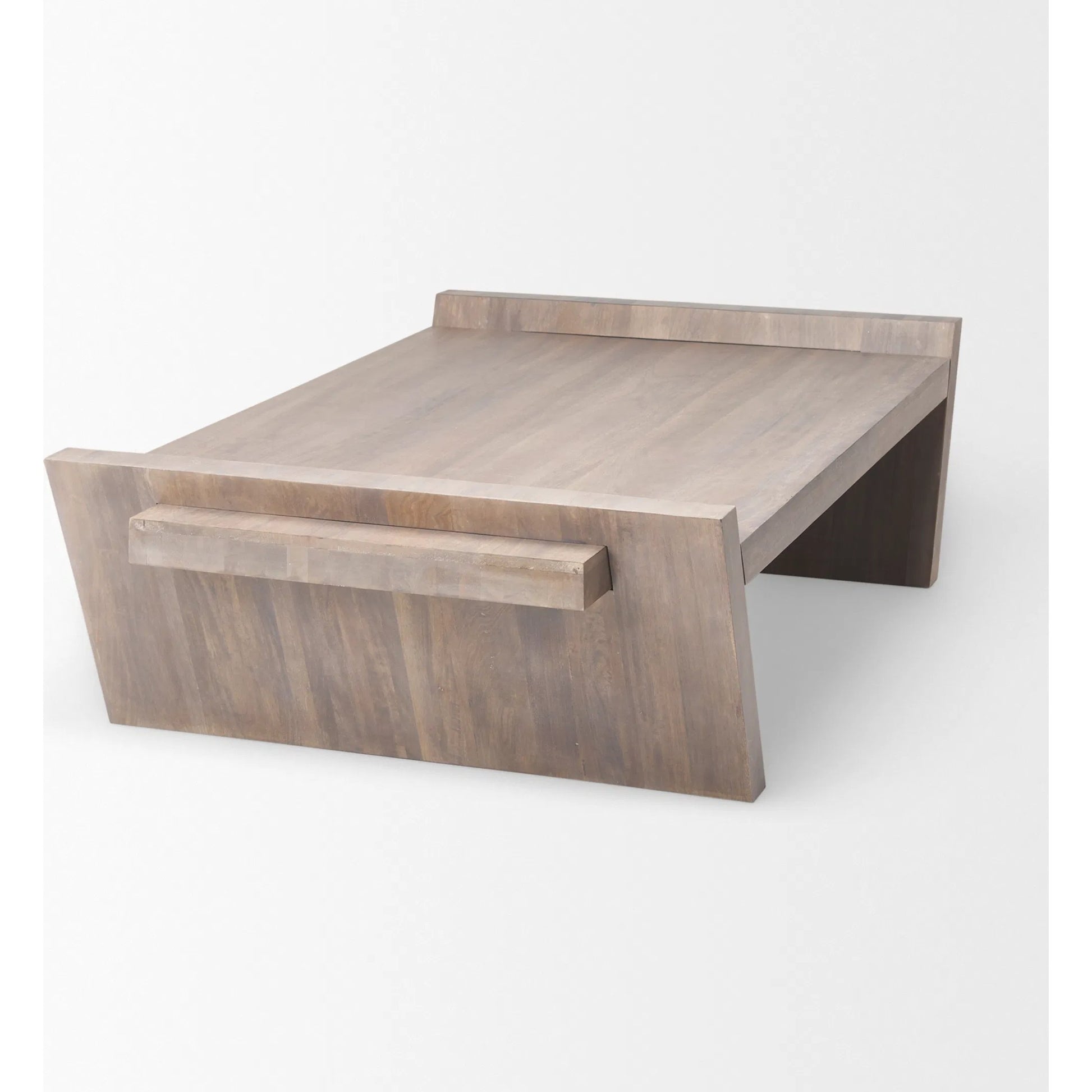 Elaine Coffee Table by Mercana in mango wood, medium brown. Made from unique in a eclectic & global style.