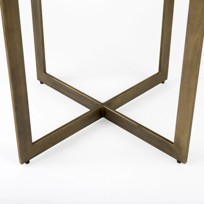 Faye Square Dining Table by Mercana. Made from solid wood in a unique style.