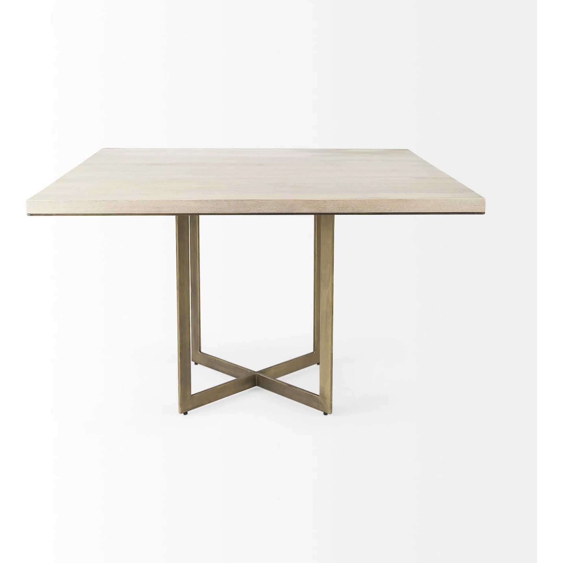 Faye Square Dining Table by Mercana. Made from solid wood in a unique style.