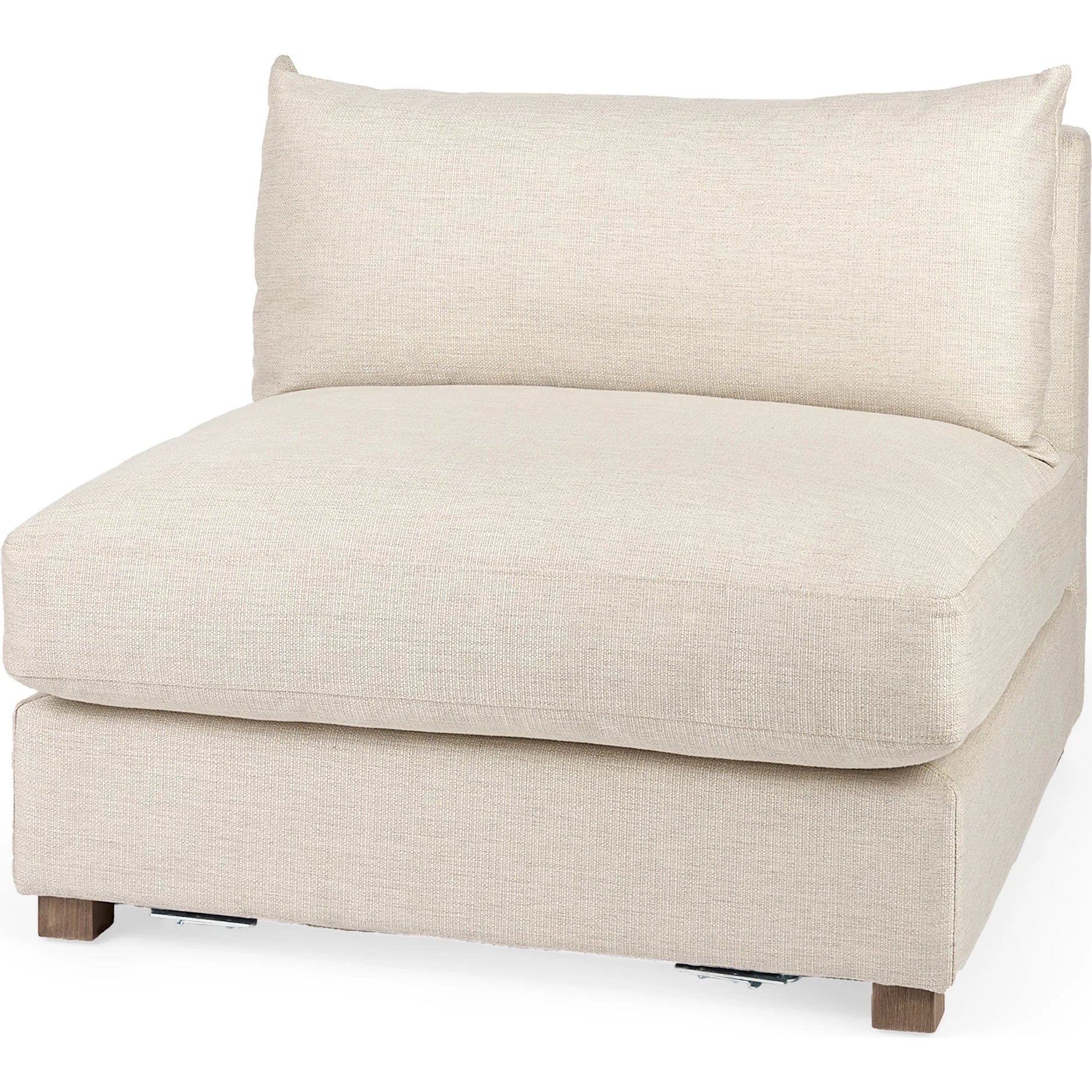 Valence Cream Modular Sofa Elements by Mercana in cream. Made from unique in a transitional style.