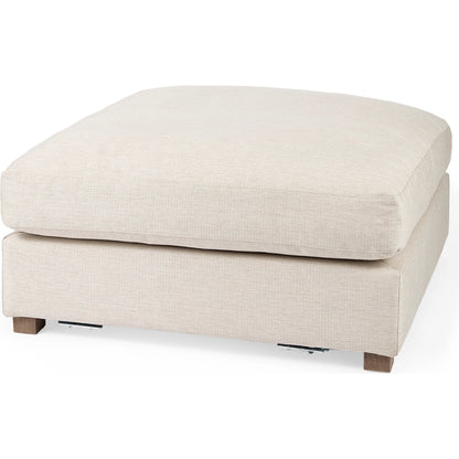 Valence Cream Modular Sofa Elements by Mercana in cream. Made from unique in a transitional style.