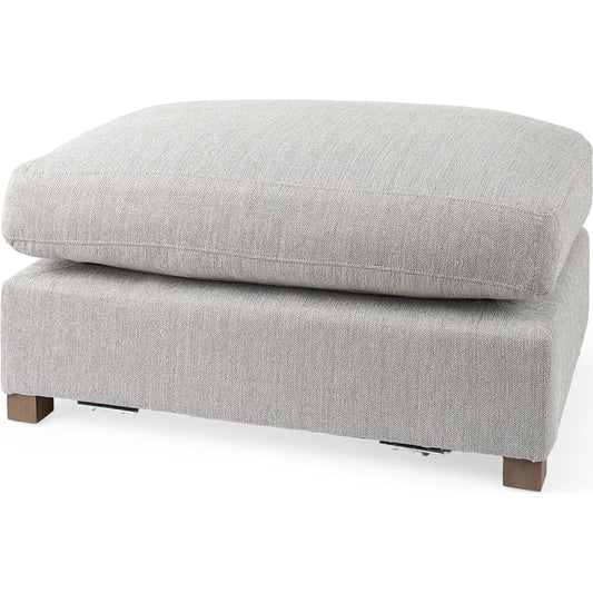 Valence Light Gray Modular Sofa Elements by Mercana in gray. Made from unique in a unique style.