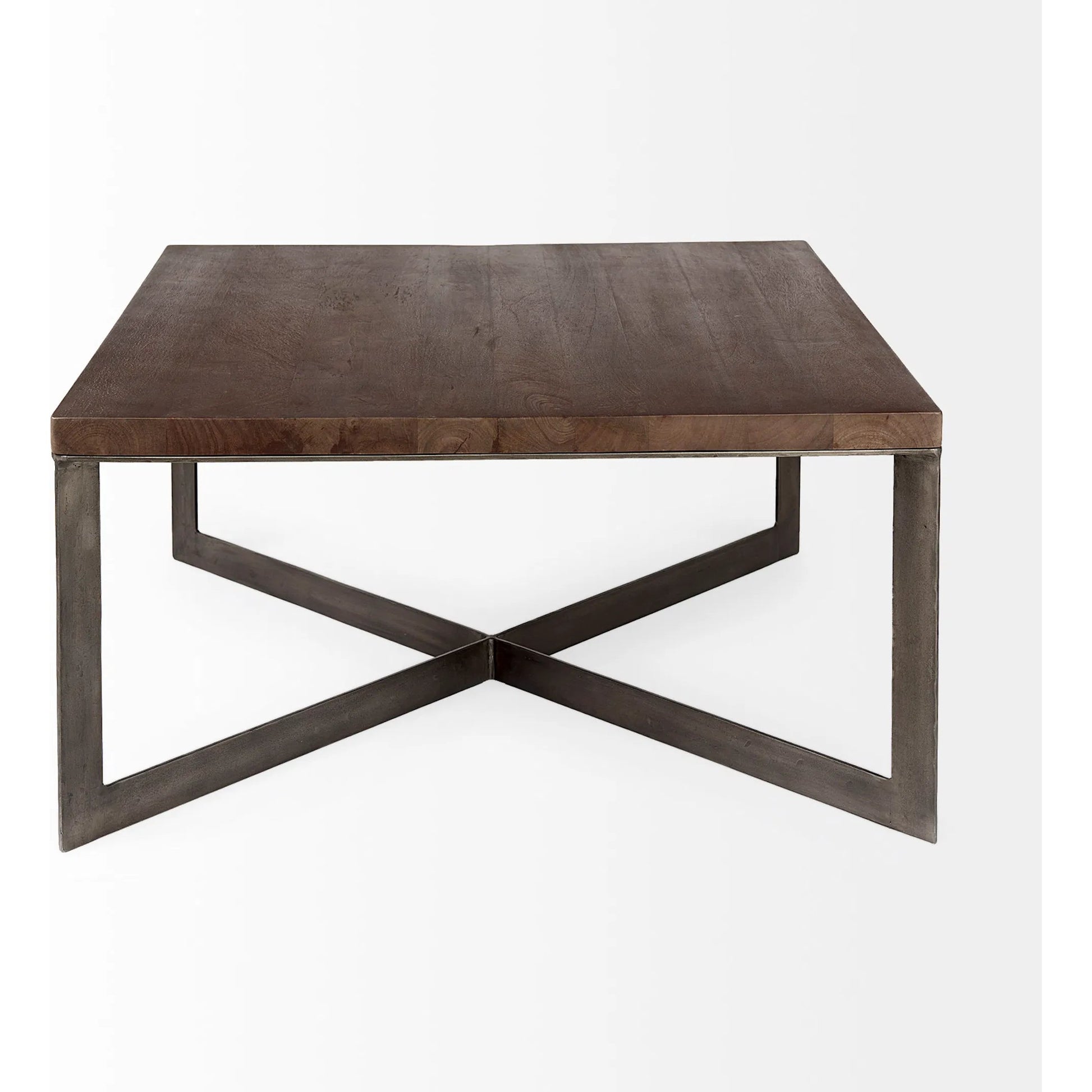 Faye Coffee Table by Mercana. Made from solid wood in a transitional style.