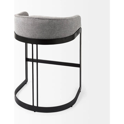 Hollyfield Counter Stool by Mercana. Made from metal in a transitional style.