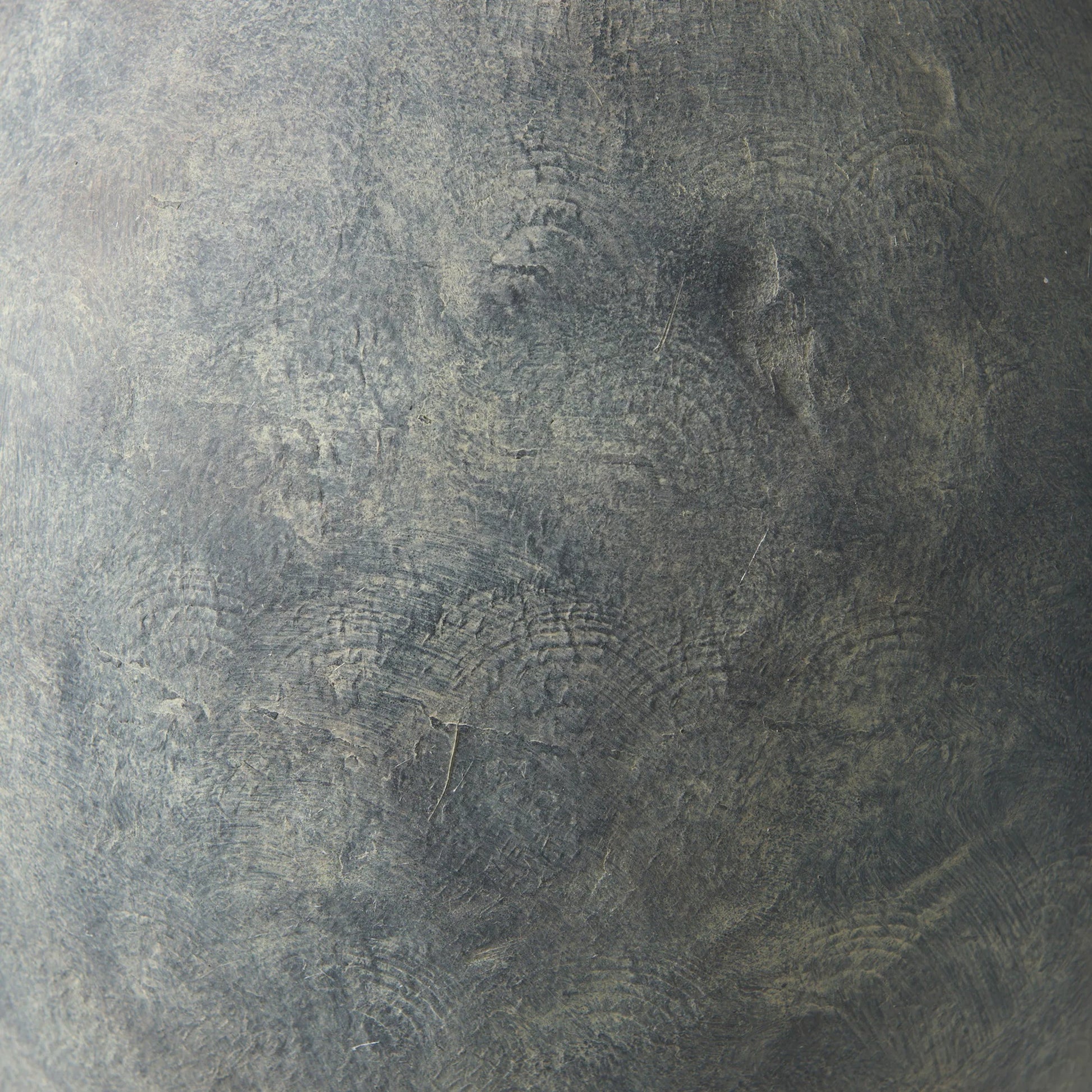 Gobi Oval Vase by Mercana in gray. Made from ceramic in a rustic style.