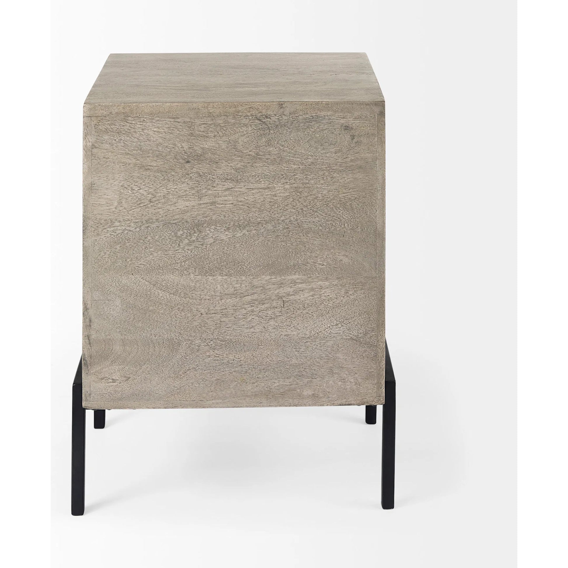 Arelius End Table by Mercana. Made from solid wood in a transitional style.
