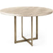 Faye Round Dining Table by Mercana. Made from solid wood in a unique style.
