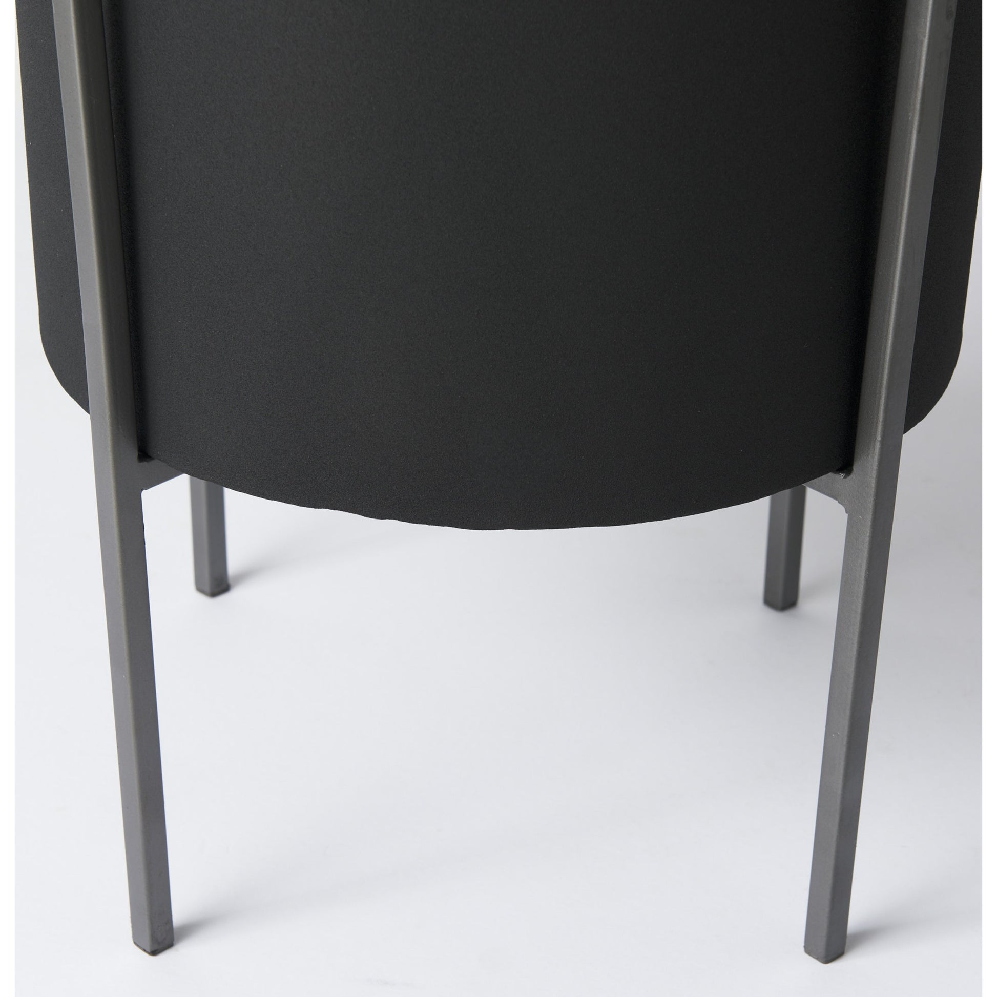 Claypoole Plant Stands Set of Three by Mercana in black. Made from unique in a modern style.