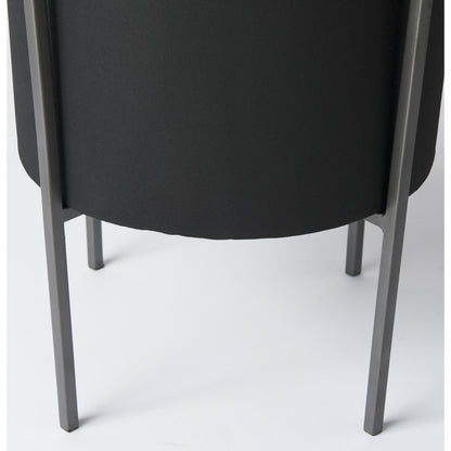 Claypoole Plant Stands Set of Three by Mercana in black. Made from unique in a modern style.