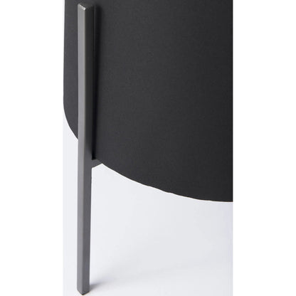 Claypoole Plant Stands Set of Three by Mercana in black. Made from unique in a modern style.