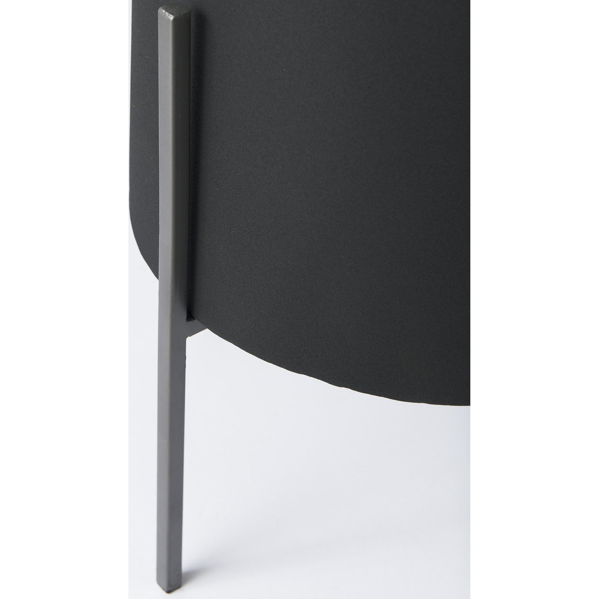 Claypoole Plant Stands Set of Three by Mercana in black. Made from unique in a modern style.