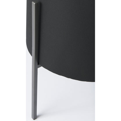 Claypoole Plant Stands Set of Three by Mercana in black. Made from unique in a modern style.