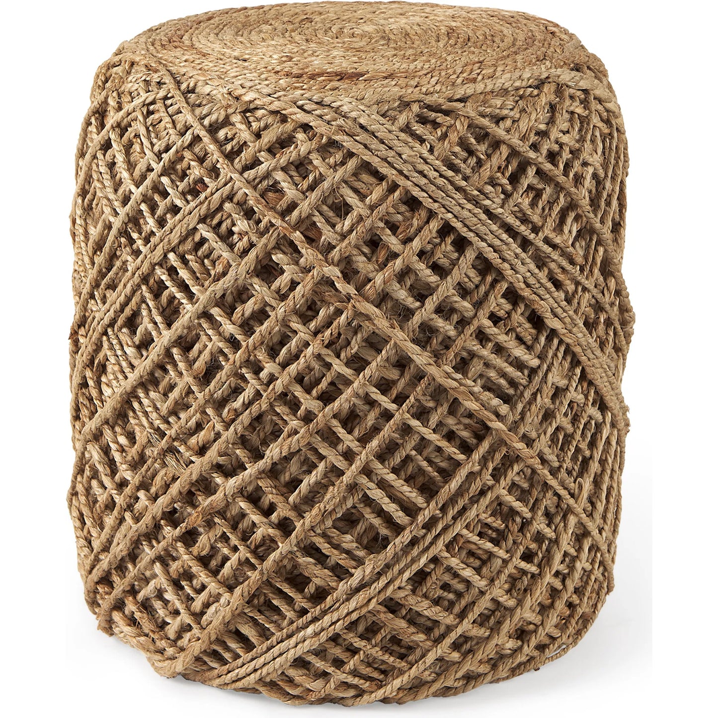 095 SI-2369354 | Primary Silo | Allium Pouf by Mercana. Made from handwoven wool in a eclectic & global style.