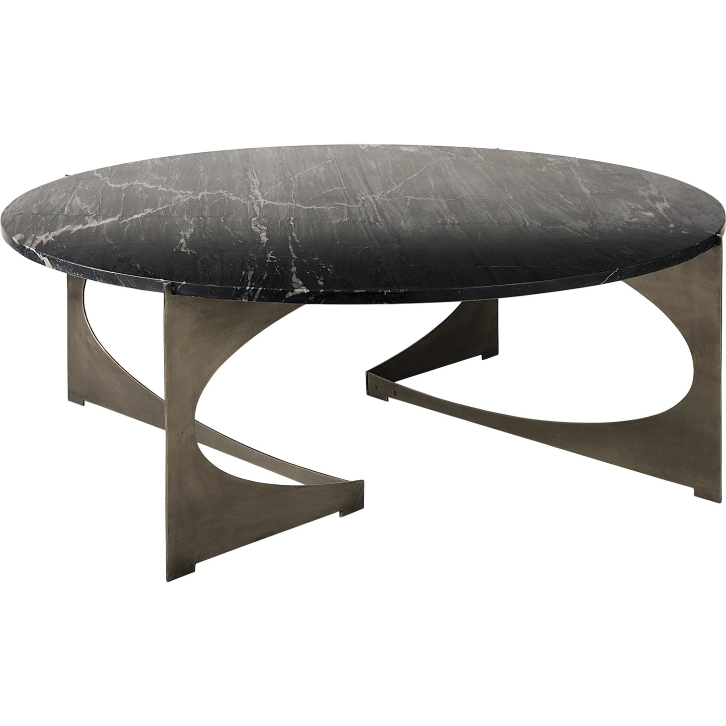 002 SI-2369328 | Primary Silo | Reinhold Round Coffee Table by Mercana. Made from unique in a modern style.