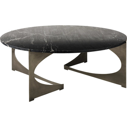 Reinhold Round Coffee Table by Mercana. Made from unique in a modern style.