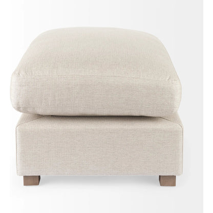 Valence Cream Modular Sofa Elements by Mercana in cream. Made from unique in a transitional style.