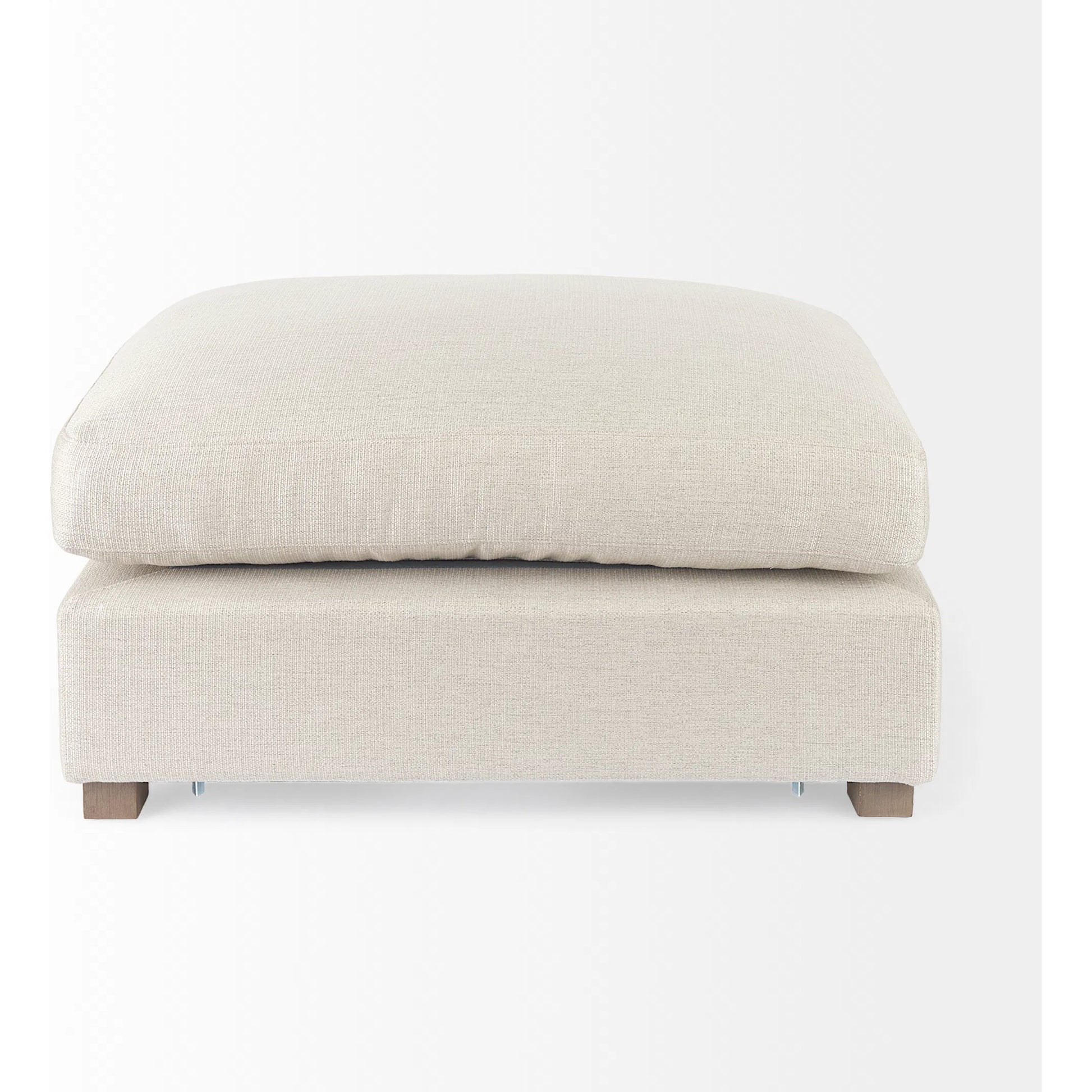 Valence Cream Modular Sofa Elements by Mercana in cream. Made from unique in a transitional style.