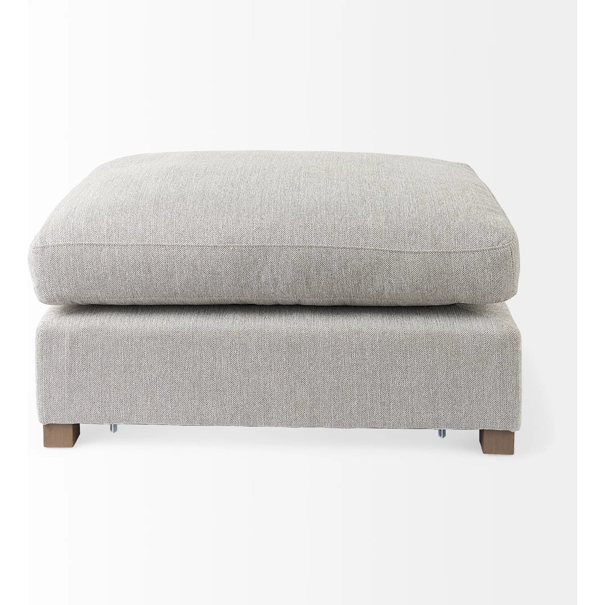 Valence Light Gray Modular Sofa Elements by Mercana in gray. Made from unique in a transitional style.