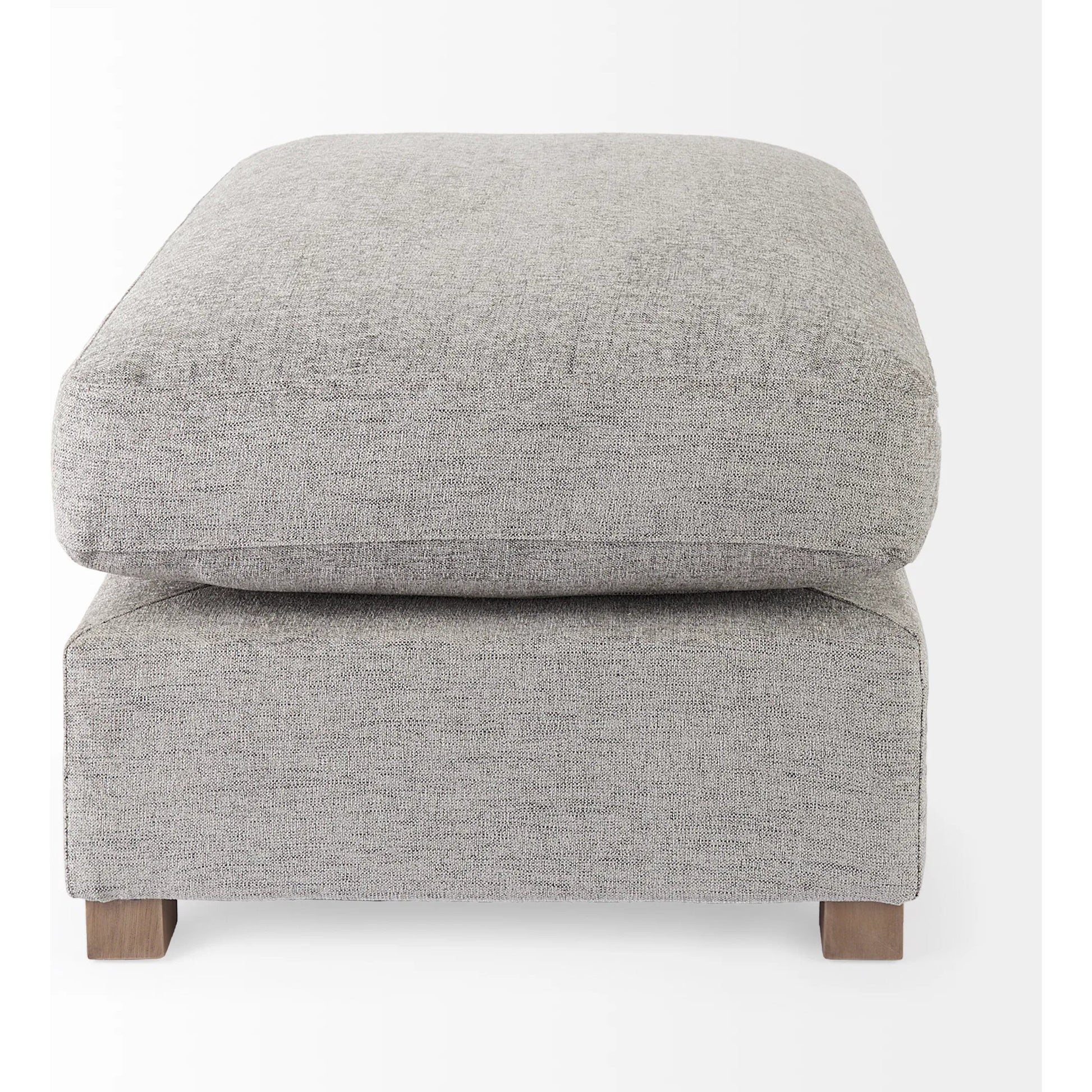 Valence Medium Gray Modular Sofa Elements by Mercana in gray. Made from fabric in a transitional style.