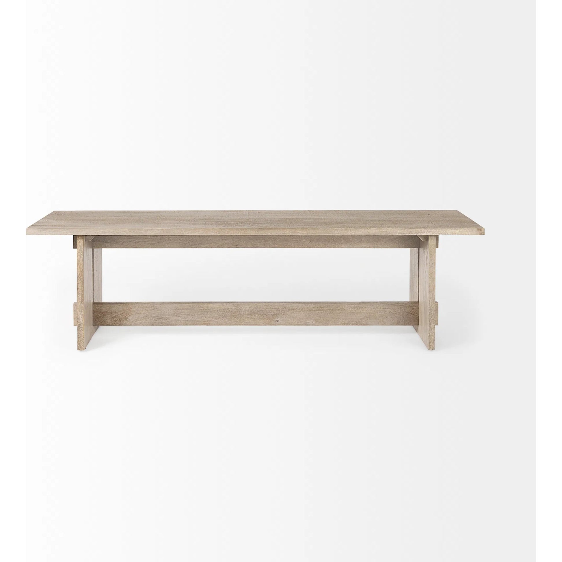 Aida Bench by Mercana. Made from solid wood in a transitional style.