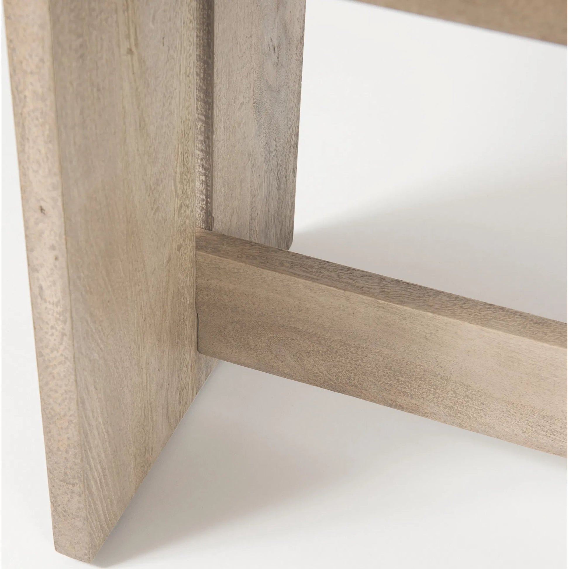 Aida Bench by Mercana. Made from solid wood in a transitional style.