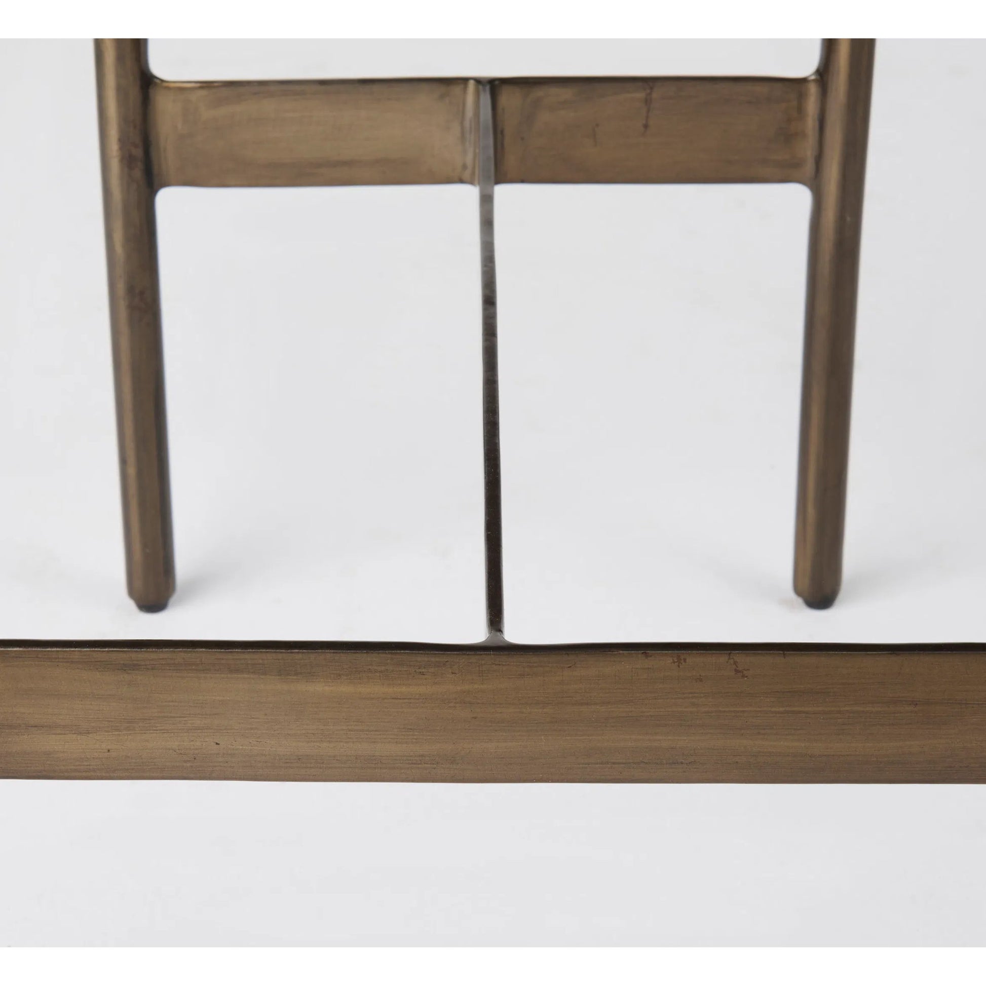 Millie Hide Seat Bar/Counter Stool by Mercana. Made from metal in a unique style.