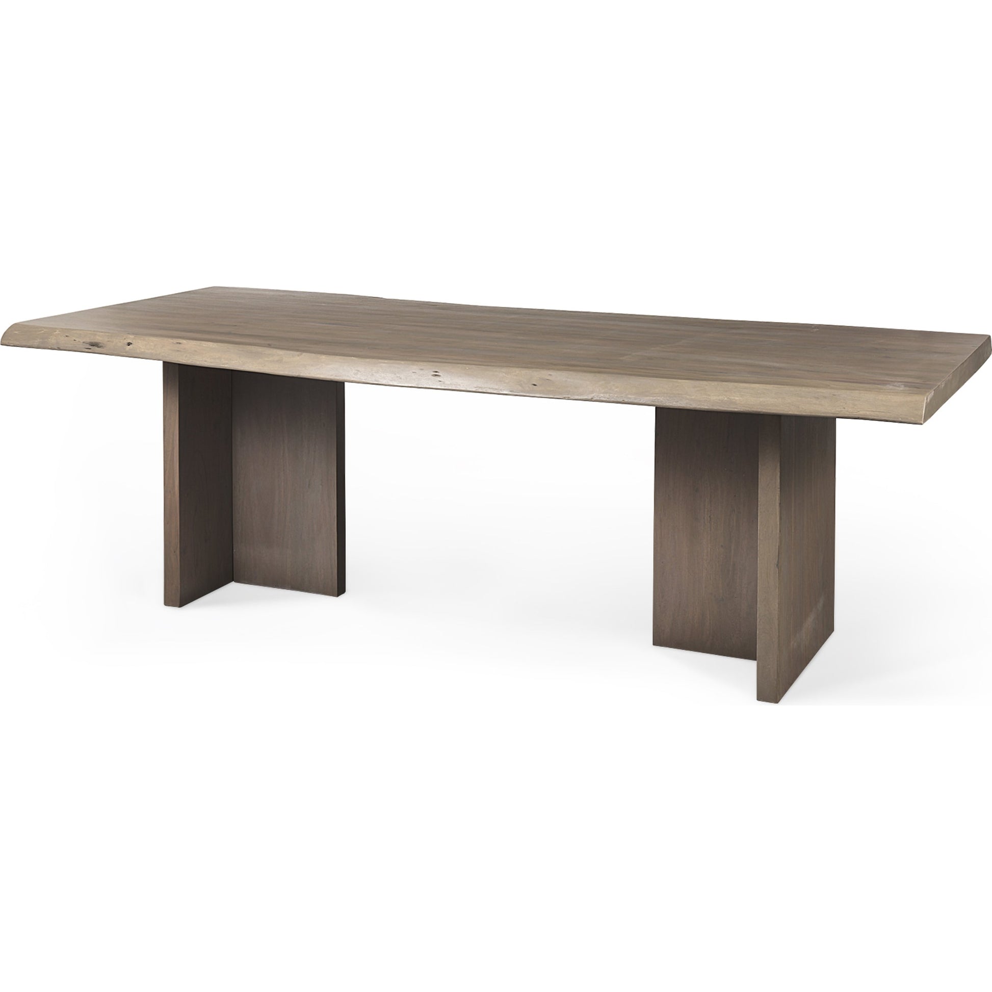 Konstantin Dining Table by Mercana in natural. Made from wood in a transitional style.