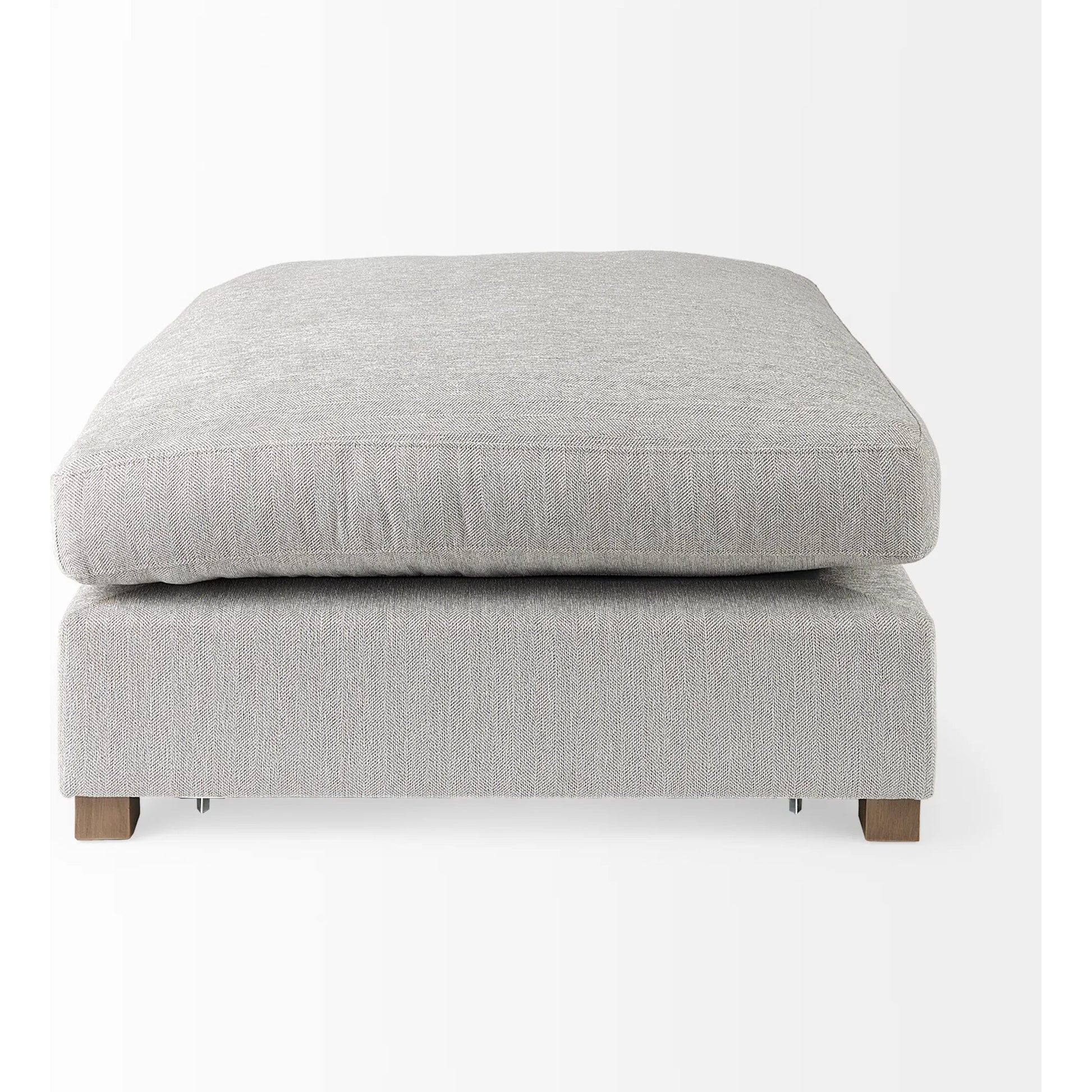 Valence Light Gray Modular Sofa Elements by Mercana in gray. Made from unique in a transitional style.