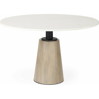 Maxwell Dining Table by Mercana. Made from stone in a modern style.