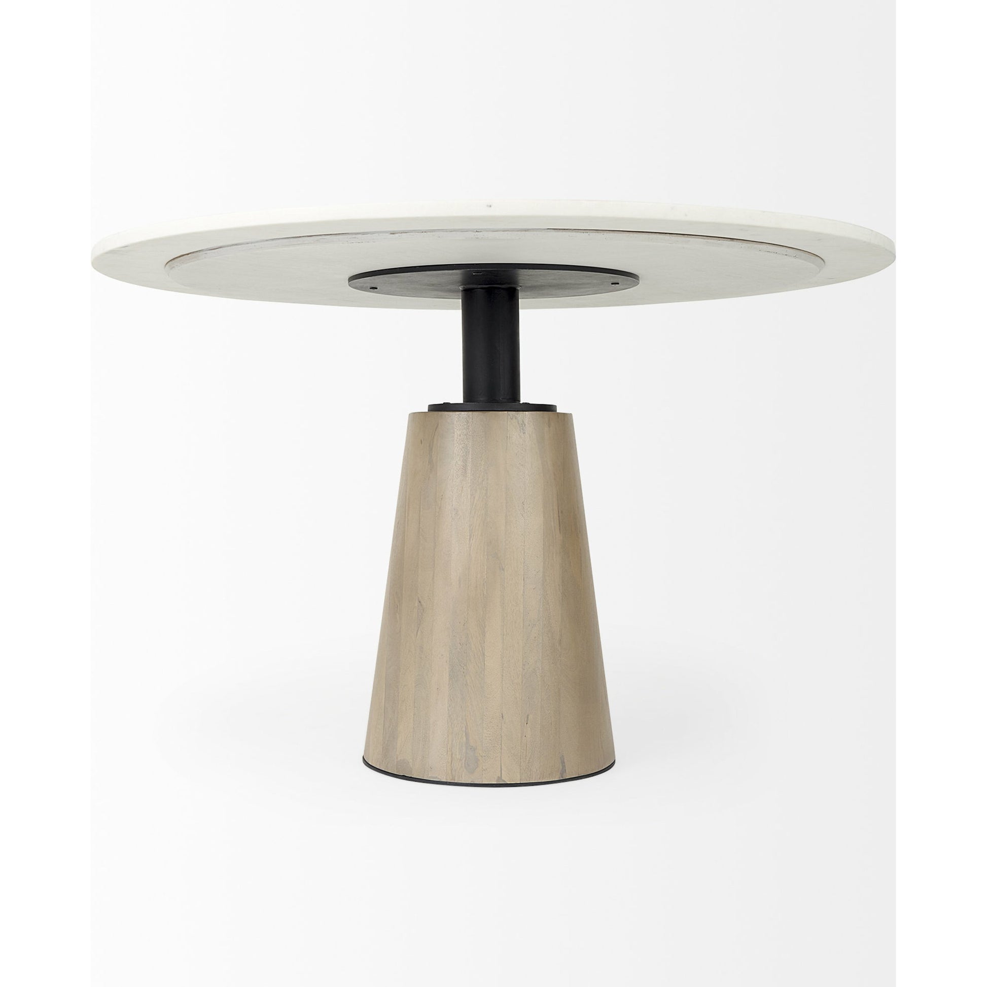 Maxwell Dining Table by Mercana. Made from stone in a modern style.