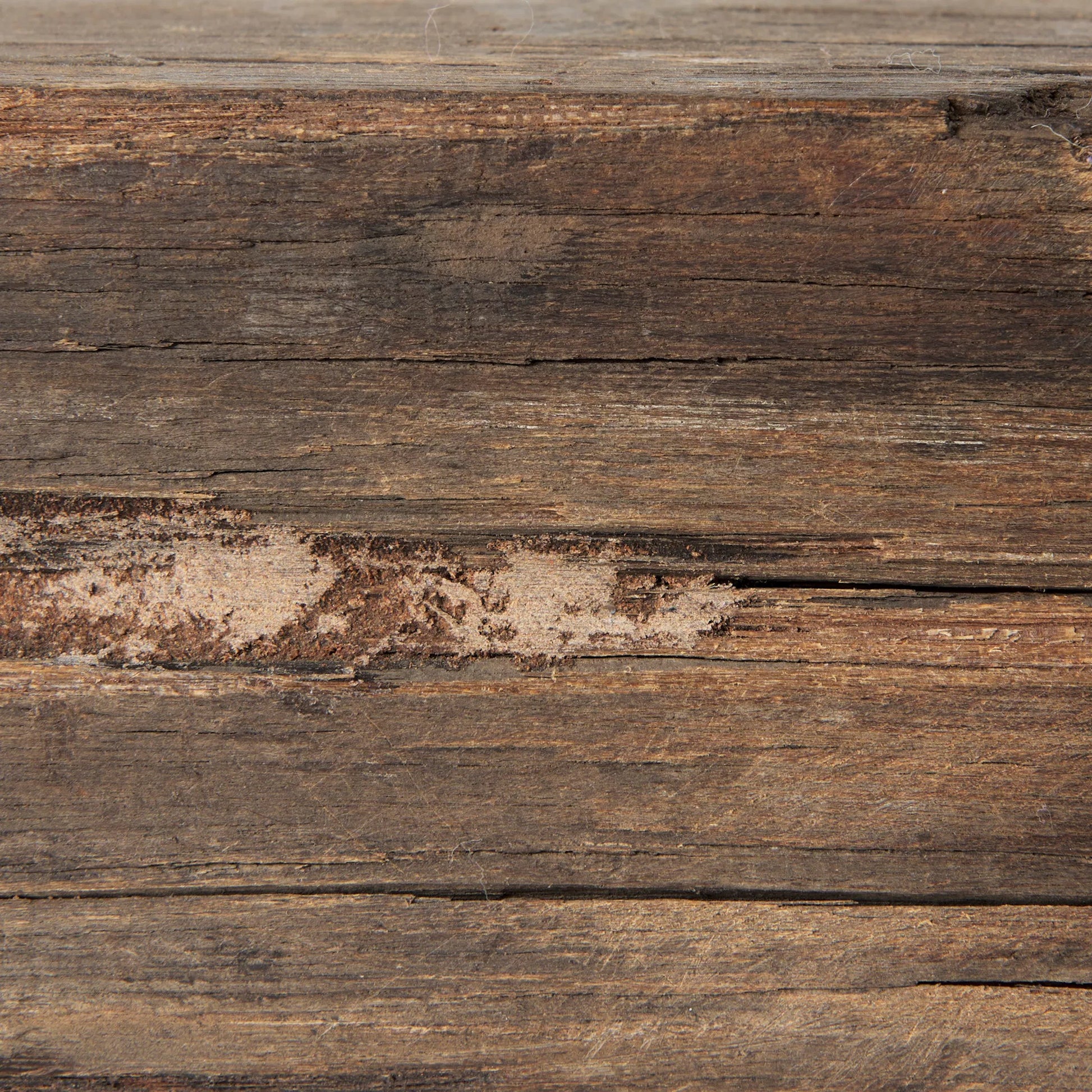 Lakara Reclaimed Wood Eight Tealight Table Candle Holder by Mercana in brown. Made from wood in a rustic style.