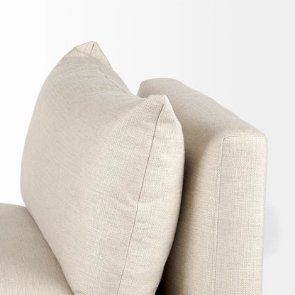 Valence Cream Modular Sofa Elements by Mercana in cream. Made from unique in a transitional style.