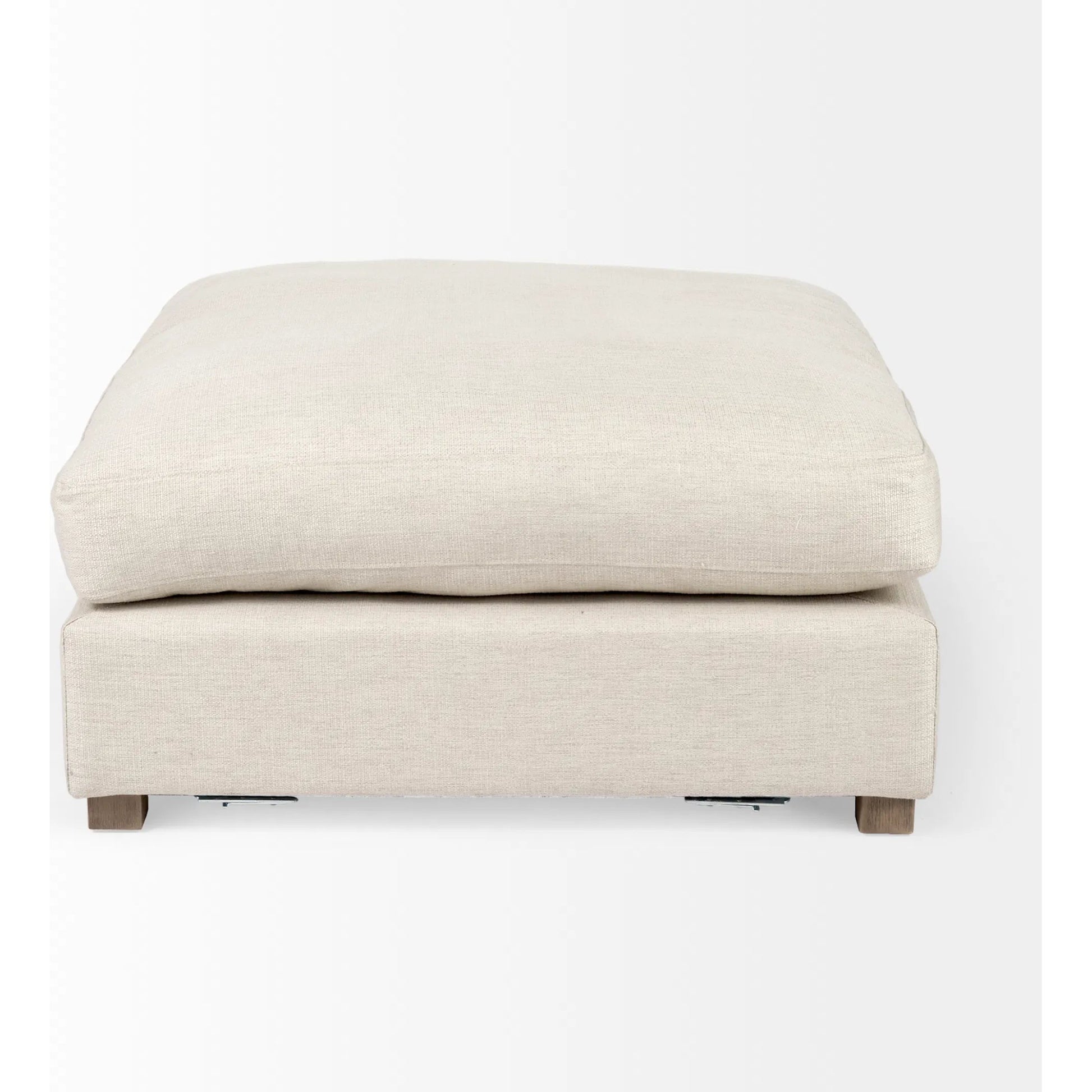 Valence Cream Modular Sofa Elements by Mercana in cream. Made from unique in a transitional style.