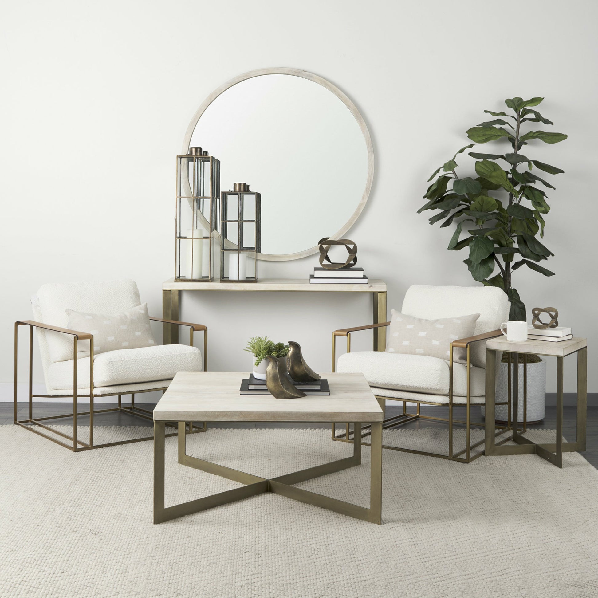 Faye Console Table by Mercana. Made from unique in a unique style.