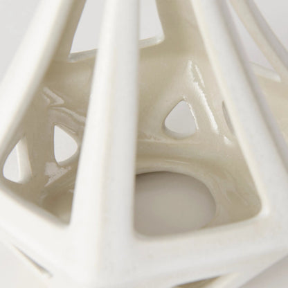 Hood Geometric Ceramic Object by Mercana. Made from metal in a modern style.