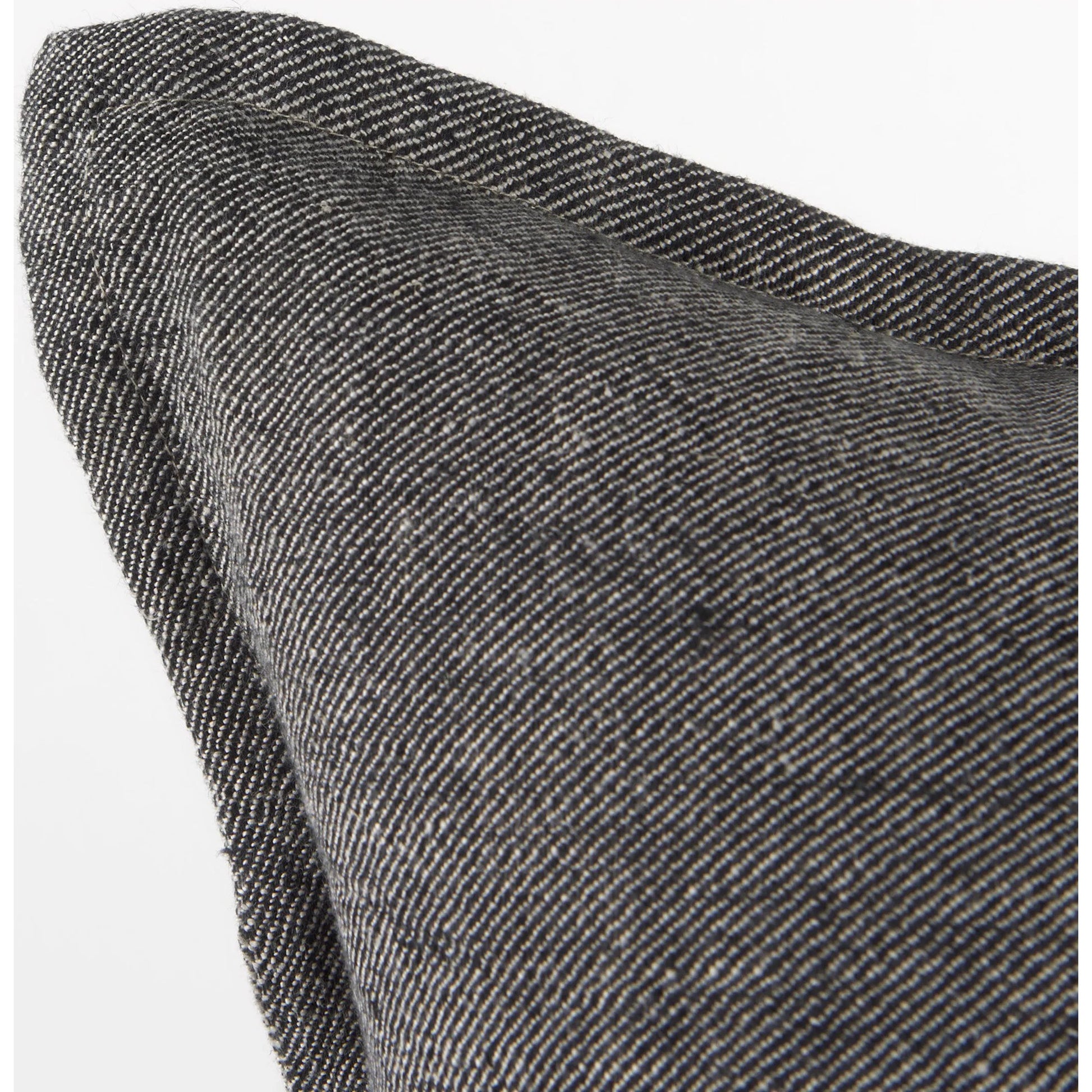 Zadie Color Blocked Square Pillow Cover by Mercana in gray. Made from fabric in a transitional style.