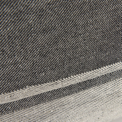 Zadie Color Blocked Square Pillow Cover by Mercana in gray. Made from fabric in a transitional style.