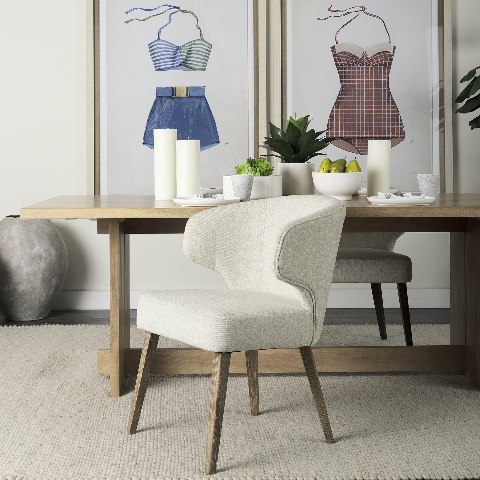 Niles Dining Chair by Mercana. Made from unique in a modern style.