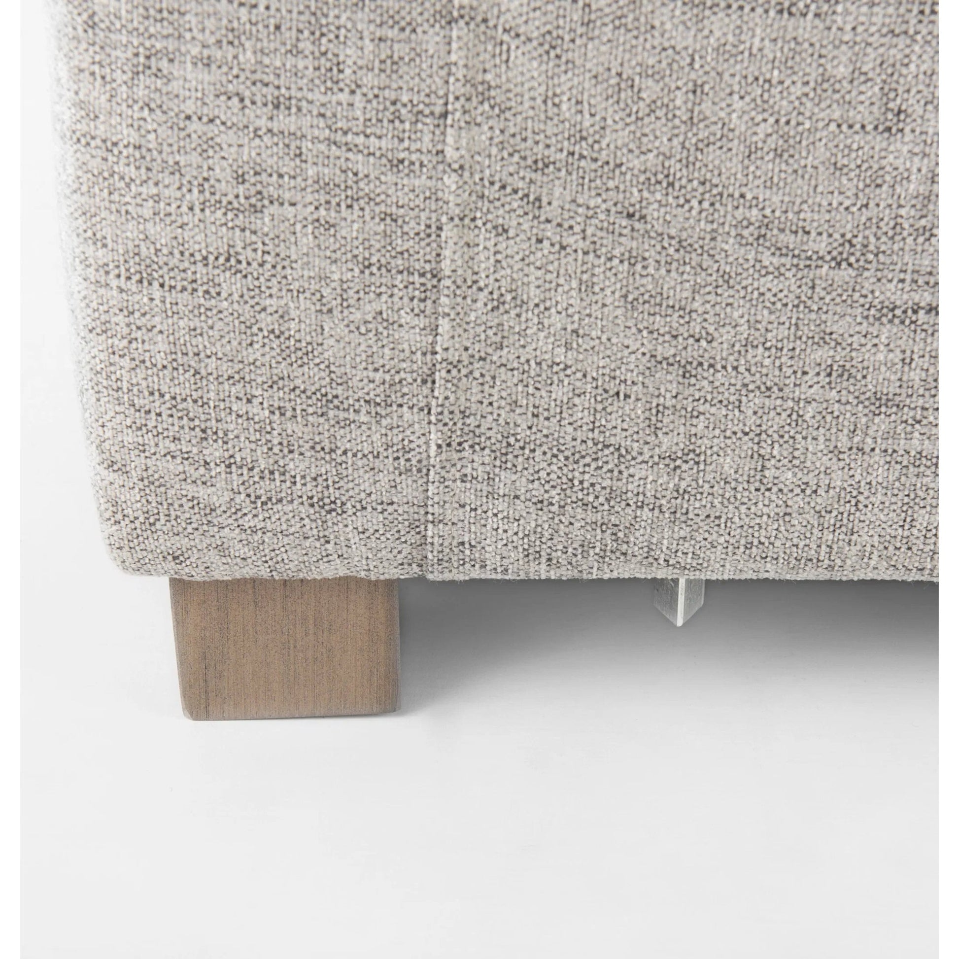 Valence Medium Gray Modular Sofa Elements by Mercana in gray. Made from fabric in a transitional style.