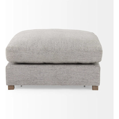 Valence Medium Gray Modular Sofa Elements by Mercana in gray. Made from fabric in a transitional style.