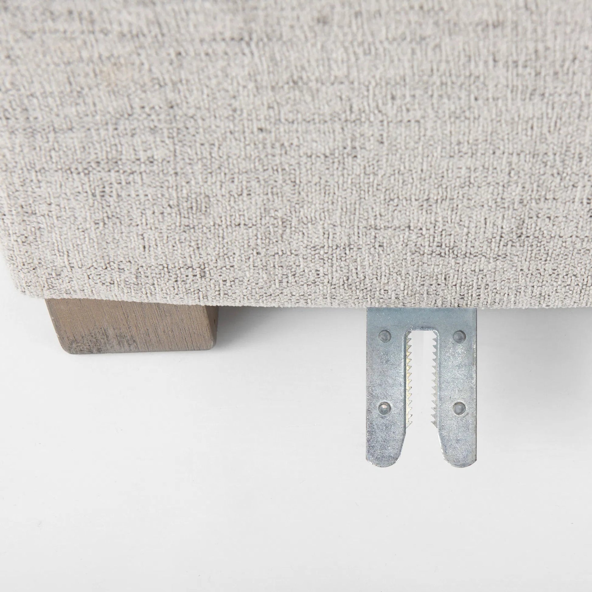 Valence Medium Gray Modular Sofa Elements by Mercana in gray. Made from fabric in a transitional style.