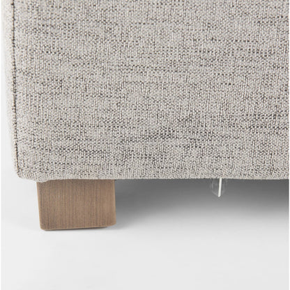 Valence Medium Gray Modular Sofa Elements by Mercana in gray. Made from fabric in a transitional style.