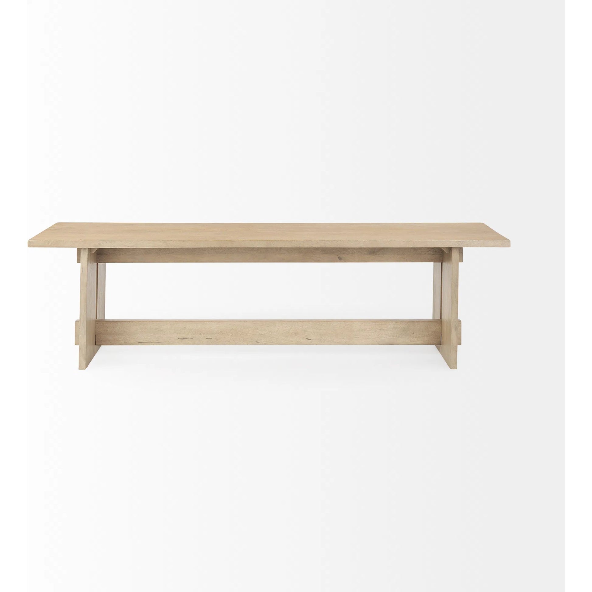 Aida Bench by Mercana. Made from solid wood in a transitional style.