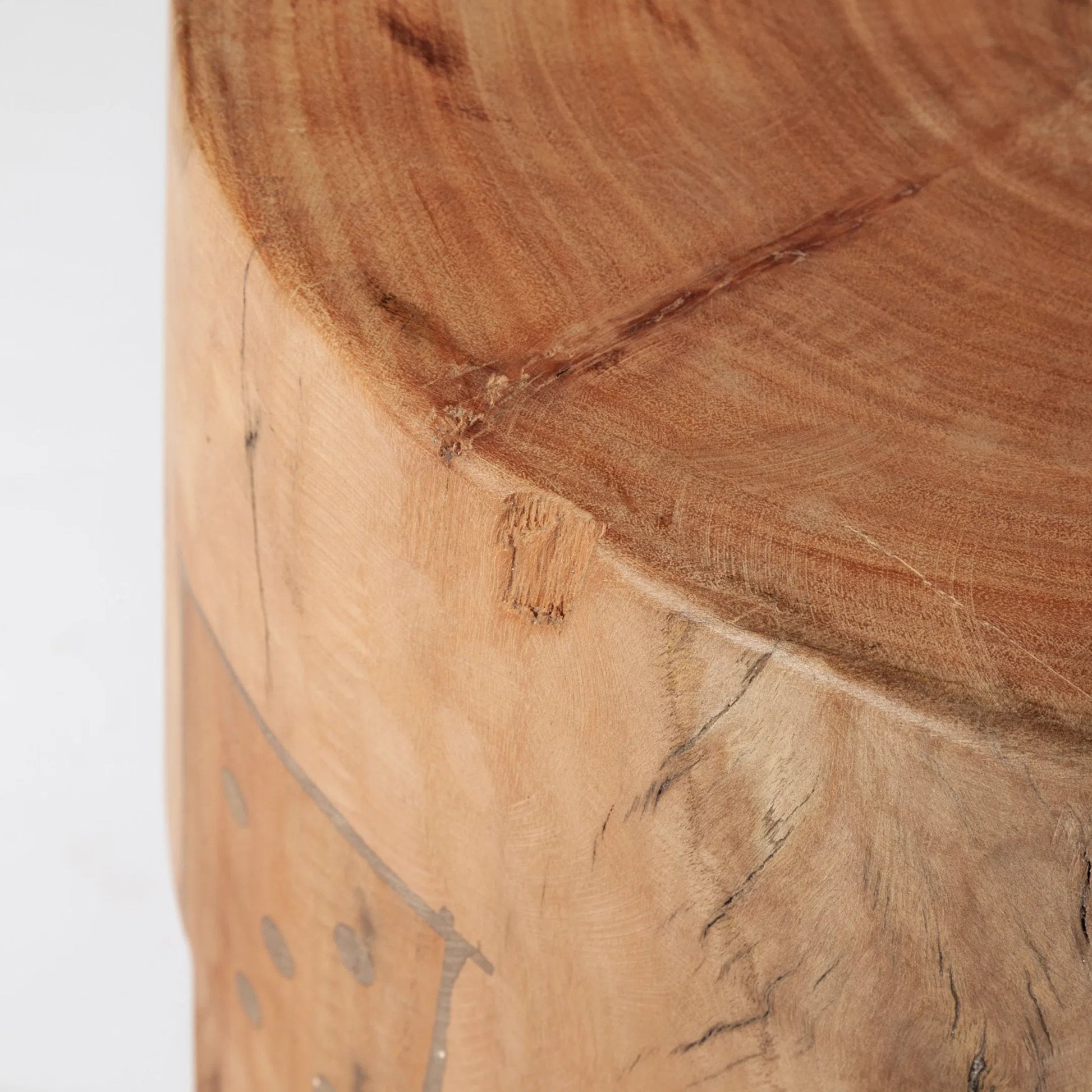 Asco Stool by Mercana in natural. Made from unique in a eclectic & global style.